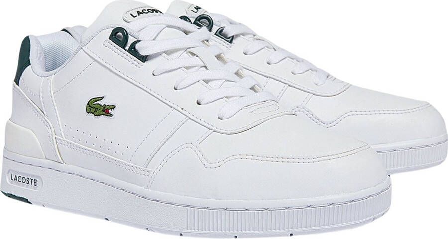 Lacoste T-clip 0121 1 Cuj (gs) Basketball Schoenen white dark green maat: 37 beschikbare maaten:35 36 37 38 39 - Foto 5