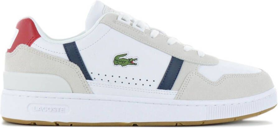 Lacoste Europa Pro Fashion sneakers Schoenen white navy red maat: 42.5 beschikbare maaten:42.5 44.5 45