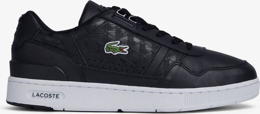 Lacoste Retro Sneaker T-clip Heren Lage sneakers Leren Sneaker Heren Zwart - Foto 3