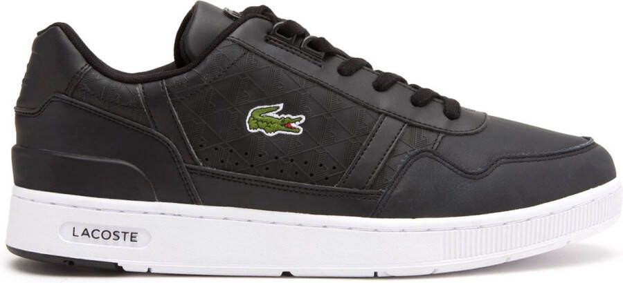 Lacoste Retro Sneaker T-clip Heren Lage sneakers Leren Sneaker Heren Zwart