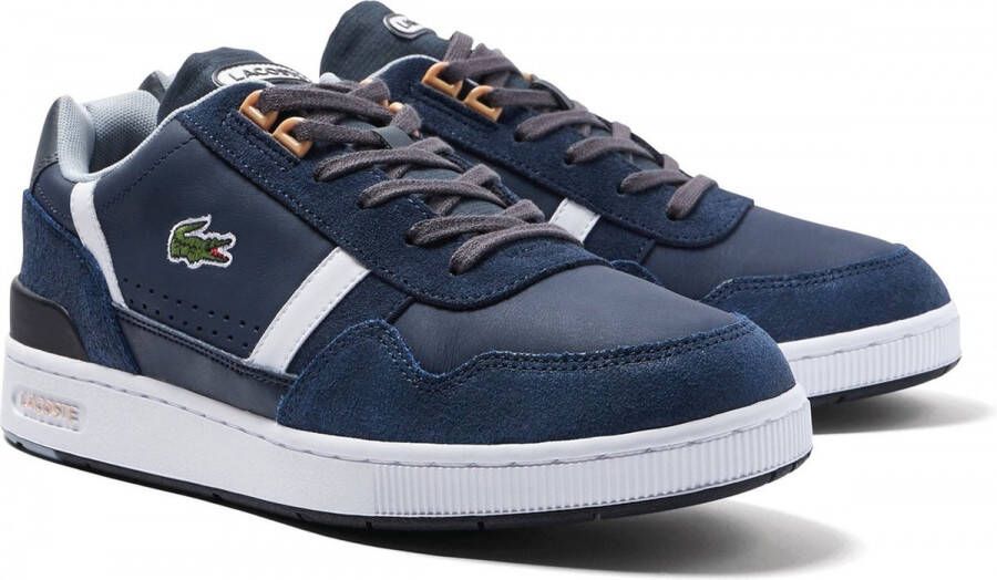 Lacoste T Clip Mannen Sneakers Navy White