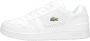 Lacoste Witte Heren Sneakers met Ingelegd Monogram Wit Heren - Thumbnail 1