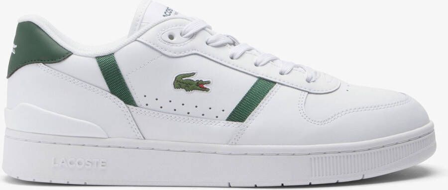 Lacoste T-Clip Set 224 Heren Sneakers Schoenen Leer Wit 748SMA00311R5 - Foto 4