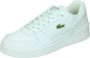 Lacoste T-clip Heren Schoenen Wit Maat: 40.5 Leer Foot Locker - Thumbnail 7