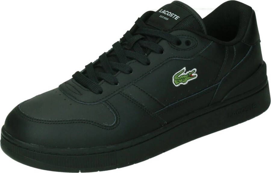 Lacoste T-Clip Set 224 Heren Sneakers Schoenen Leer Zwart 748SMA003102H