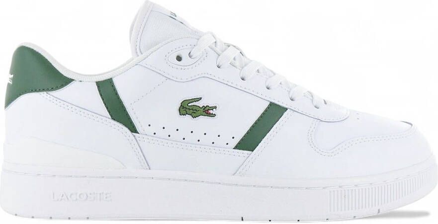 Lacoste T-CLIP SET 224 2 SMA WHT DK GRN Heren Sneakers wit-donkergroen - Foto 4