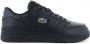 Lacoste T-Clip Set 224 Heren Sneakers Schoenen Leer Zwart 748SMA003102H - Thumbnail 7