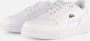 Lacoste T-clip Heren Schoenen Wit Maat: 40.5 Leer Foot Locker - Thumbnail 2