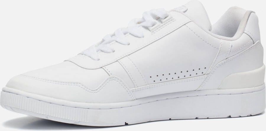Lacoste T-clip Heren Schoenen Wit Maat: 40.5 Leer Foot Locker - Foto 2