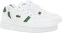 Lacoste T-clip Sneakers Leren Sneaker Wit - Thumbnail 1