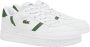Lacoste T-clip Sneakers Leren Sneaker Wit - Thumbnail 1