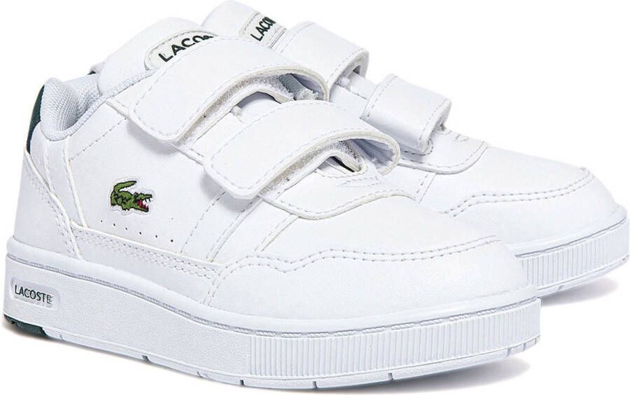Lacoste T-clip K Lage sneakers Leren Sneaker Wit - Foto 2