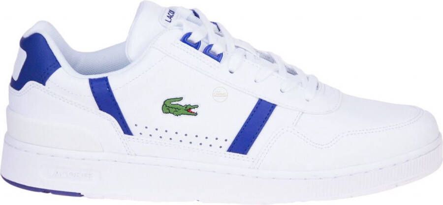 Lacoste T-Clip Wit-Blauwe Sneaker