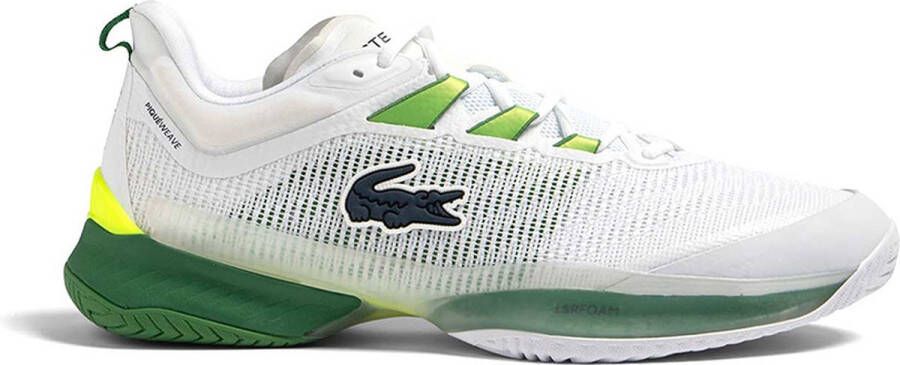 Lacoste Ultra All White Green 45m013