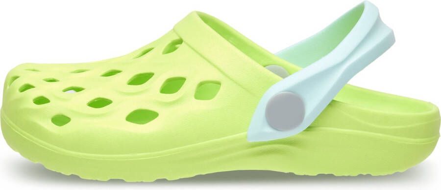Ladeheid Clogs Kinderen Tuinschoenen Lichte Kinderschoenen Pistazien 32 33 LA-CA-FlowKids