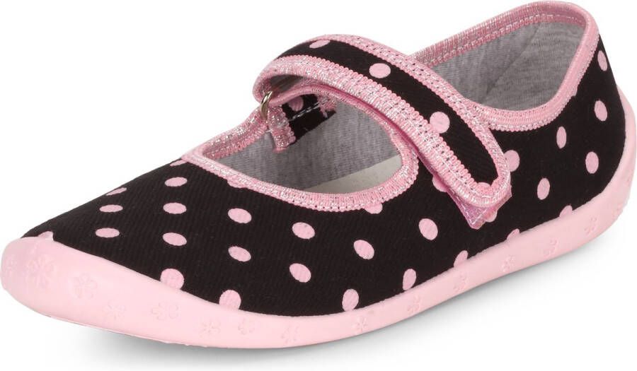 Ladeheid Kinder Pantoffels Sloffen Muizen Meisjes Jeans Sterren 27 LA-RW-Dorotka - Foto 1