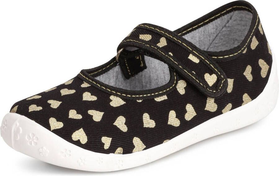 Ladeheid Kinder Pantoffels Sloffen Muizen Meisjes Jeans Sterren 27 LA-RW-Dorotka
