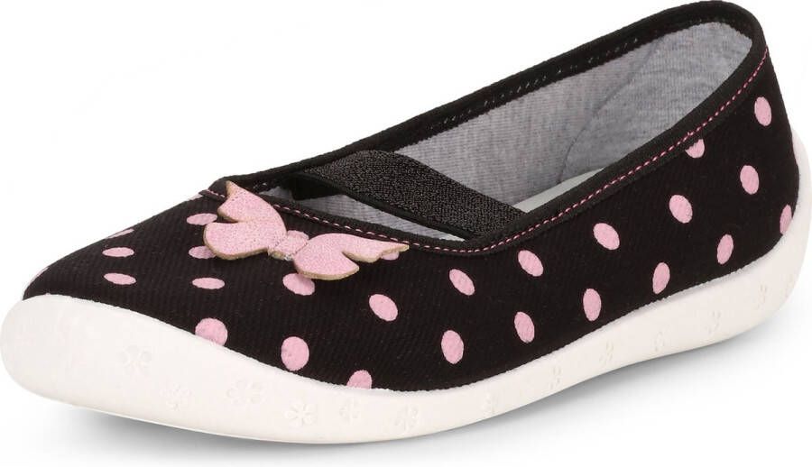Ladeheid Kinder Pantoffels Sloffen Muizen Unisex 25 Zwarte stippen LA-RW-Sylwia