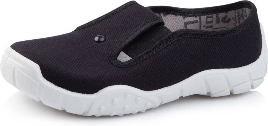 Ladeheid Kinder Pantoffels Sloffen Muizen Unisex LA-RW-Krzys Zwart Wit