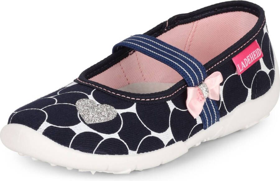 Ladeheid Kinder Pantoffels Sloffen Muizen Unisex LA-VI-Czeszka Marineblauw