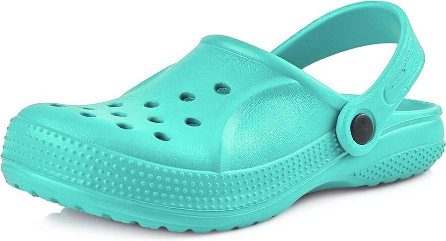 Ladeheid Clogs Kinderen Tuinschoenen Lichte Kinderschoenen Mint 34 LA-KL