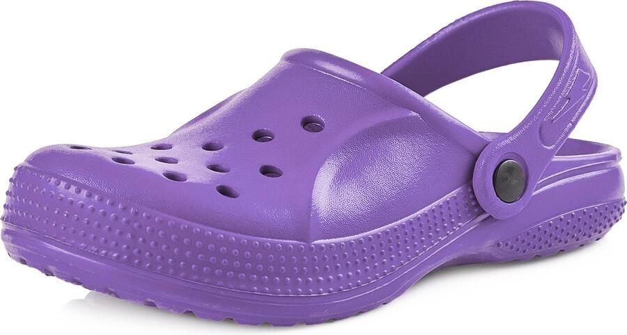 Ladeheid Clogs Kinderen Tuinschoenen Lichte Kinderschoenen Violet 35 LA-KL