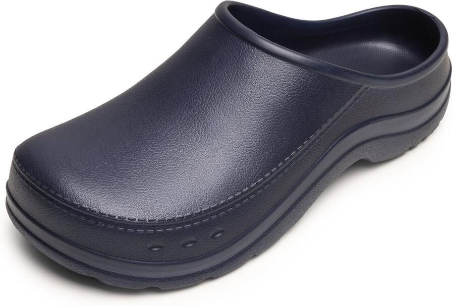 Ladeheid Tuinklompen voor heren ultralicht EVA tuinschoenen LA-CA-ComoMan marineblauw