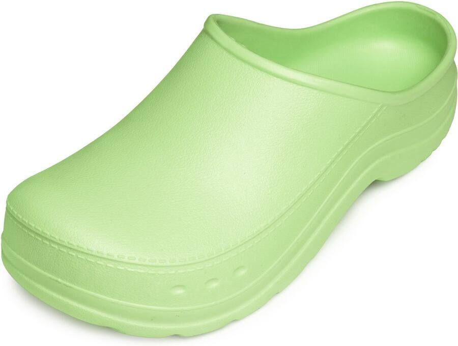 Ladeheid Tuinklompen voor dames ultralicht EVA tuinschoenen LA-CA-ComoWoman pistache