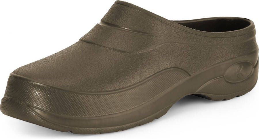 Ladeheid Unisex Clogs Tuinklompen Tuinschoenen Lichte Bruin 46 LA-KL