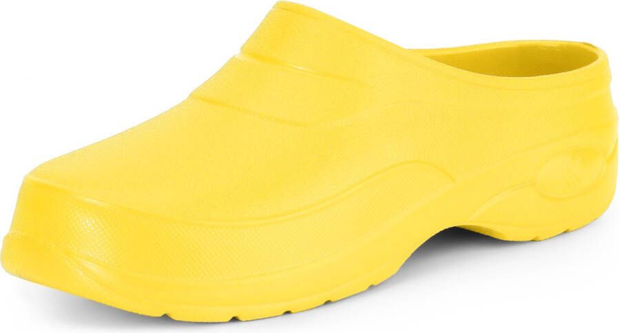 Ladeheid Unisex Clogs Tuinklompen Tuinschoenen Lichte Geel1 41 LA-KL