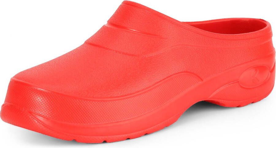 Ladeheid Unisex Clogs Tuinklompen Tuinschoenen Lichte Rood 43 LA-KL