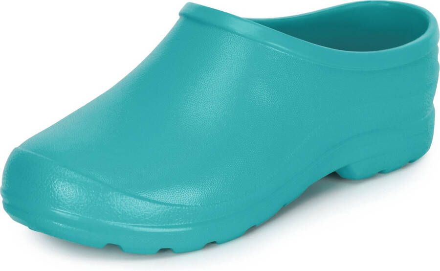 Ladeheid Unisex Clogs Tuinklompen Tuinschoenen Lichte Turkoois 6706 41 LA-DW-Xclap