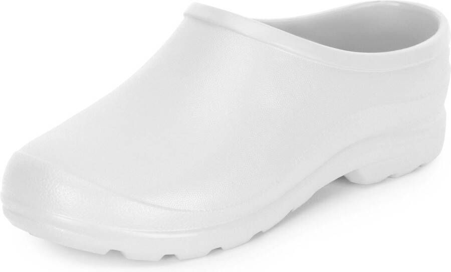 Ladeheid Unisex Clogs Tuinklompen Tuinschoenen Lichte Wit 45 LA-DW-Xclap - Foto 1