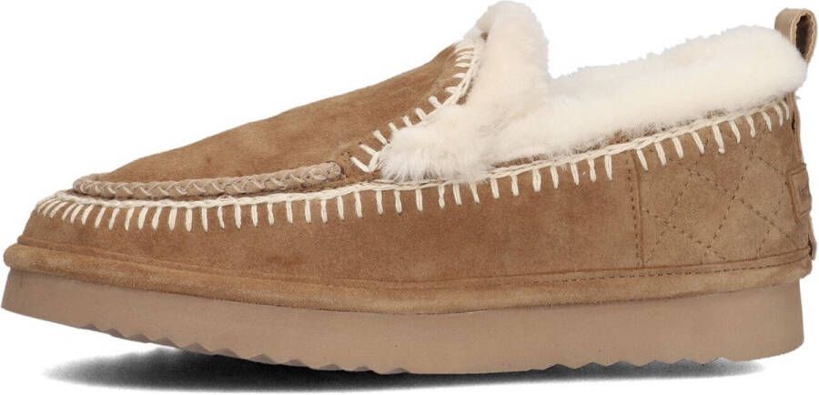 Laidbacklondon Jude Eva Crochet Instappers Dames Cognac