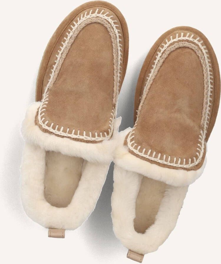 LAIDBACKLONDON Instappers Dames Jude Slipper Crochet Maat: 41 Materiaal: Suède Kleur: Cognac - Foto 2