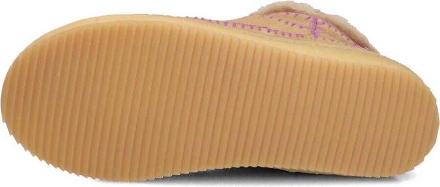 LAIDBACKLONDON Vachtlaarzen Dames Nyuki Low Crochet Maat: 36 Materiaal: Suède Kleur: Cognac - Foto 4