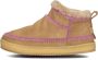 LAIDBACKLONDON Vachtlaarzen Dames Nyuki Low Crochet Maat: 37 Materiaal: Suède Kleur: Cognac - Thumbnail 6
