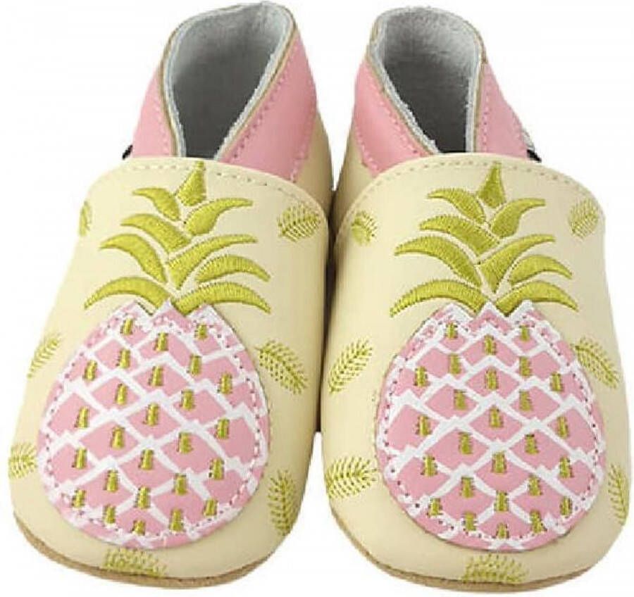 Lait et Miel Babyslofjes Leer 6 12 maanden Ananas