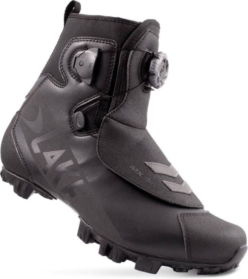 Lake MX 146 X Fietsschoen MTB Black Reflective Extra Wide