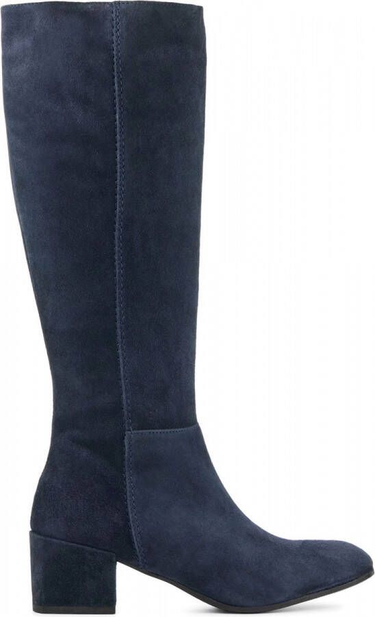 LAMICA Hoge Laarzen Dames Yquela 5171 Maat: 36 Materiaal: Suède Kleur: Blauw