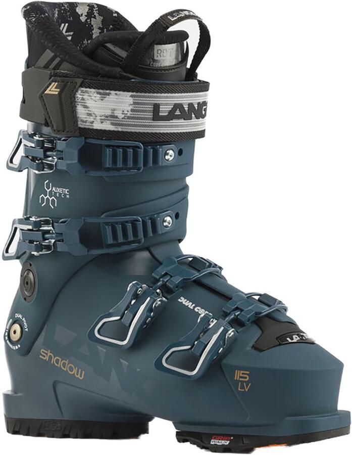 Lange Shadow 115 Lv Gw Alpineskischoenen Voor Dames Zwart 27.0 Vrouw