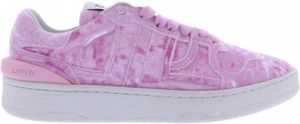 Lanvin Sneakers met logo Roze Dames