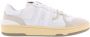 Lanvin Witte en Beige Kalfsleren Clay Sneakers White Heren - Thumbnail 1