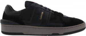 Lanvin Tennis Low Top Sneakers Zwart Heren