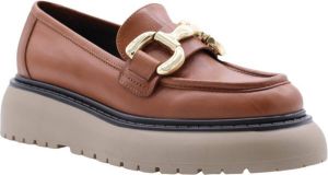 Laura Bellariva Mocassin Brown