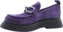 Laura Bellariva Mocassin Purple - Thumbnail 3