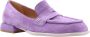 Laura Bellariva Elegante Majeur Loafers voor Vrouwen Purple Dames - Thumbnail 2