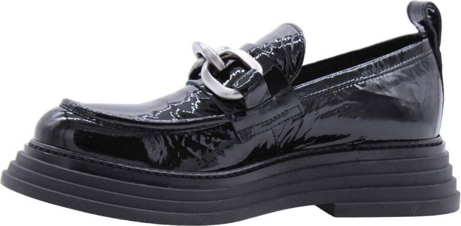 Laura Bellariva Stijlvolle Mocassin Loafers voor Dames Black Dames