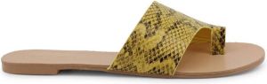 Laura Biagiotti Flip Flops & Sliders Geel