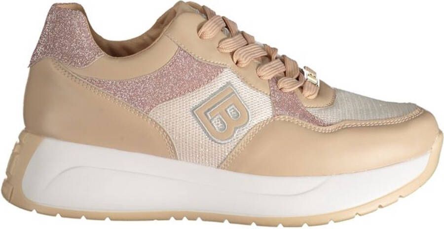 Laura Biagiotti Geborduurde Platform Sneakers met Contrastdetails Multicolor Dames